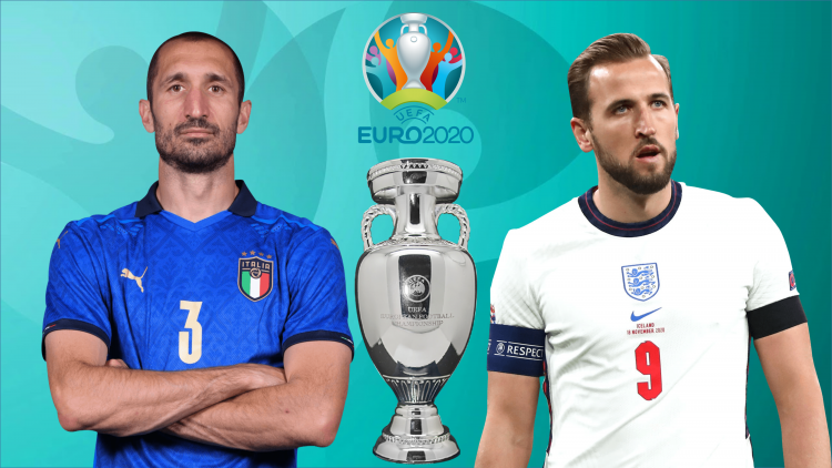 Euro 2021: Italia đại chiến ĐT Anh.
