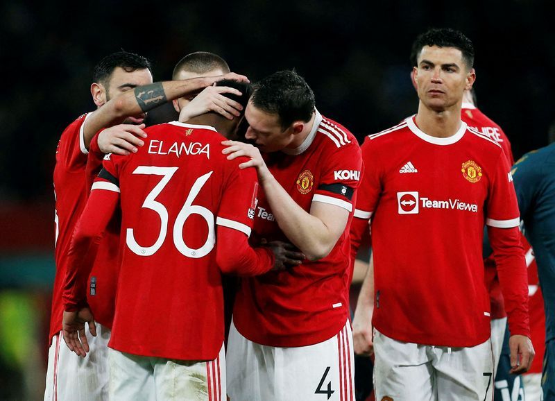 Anthony Elanga suy sụp và thất vọng sau khi khiến MU bị Middlesbrough loại